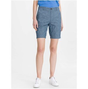 Modré dámské bermudy GAP 9 khaki shorts
