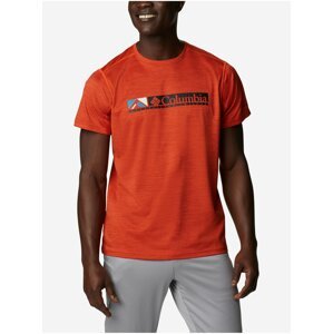 Oranžové pánské sportovní tričko Columbia