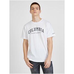 Bílé pánské tričko Columbia CSC™ Seasonal Logo