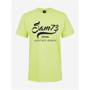 Světle zelené pánské tričko SAM 73 Calvin