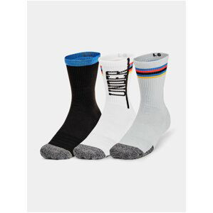 Ponožky Under Armour UA Heatgear Novelty Crew - bílá