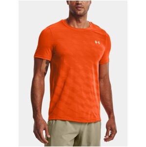 Tričko Under Armour UA Seamless Radial SS - oranžová