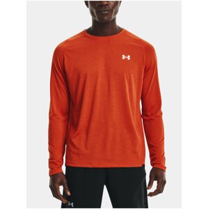 Tričko Under Armour UA STREAKER LONGSLEEVE - oranžová