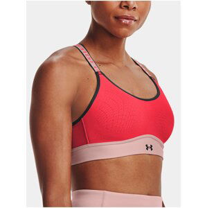 Podprsenka Under Armour UA Infinity Mid Bra Blocked - červená