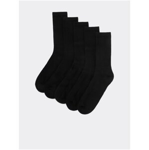 5 párů sportovních ponožek s technologií Cool & Fresh™ Marks & Spencer černá
