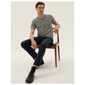 Strečové džíny se zúženým střihem a technologií Stormwear™ Marks & Spencer námořnická modrá
