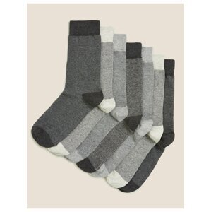 7 párů ponožek s technologií Cool & Fresh™ Marks & Spencer šedá