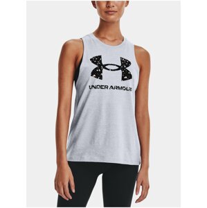 Tílko Under Armour Live Sportstyle Graphic Tank - šedá