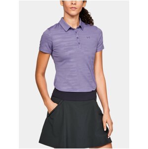 Tričko Under Armour Zinger Short Sleeve Novelty Polo - fialová