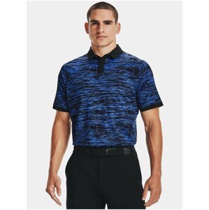 Tričko Under Armour Iso-Chill ABE Twist Polo - modrá