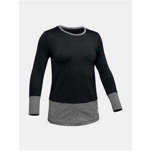 Tričko Under Armour ColdGear LS Crew - černá