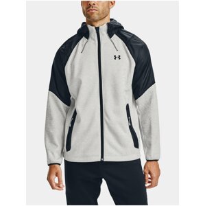 Bunda Under Armour Essential Swacket - bílá