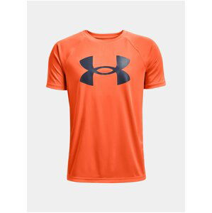 Tričko Under Armour UA Tech Big Logo SS - oranžová