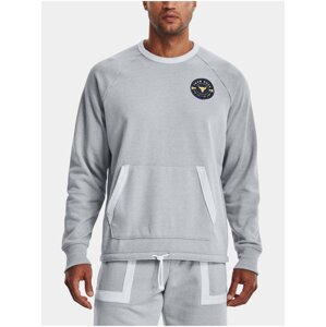 Mikina Under Armour UA Pjt Rk Hvywght Terry Crew - šedá