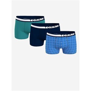 Set pánských boxerek v modré a zelené barvě Tommy Hilfiger Underwear