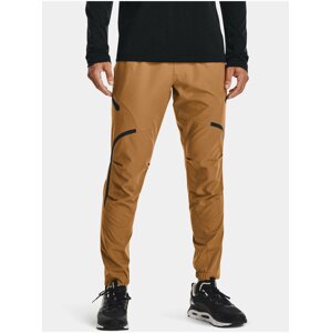 Kalhoty Under Armour UA UNSTOPPABLE CARGO PANTS - hnědá