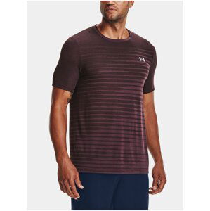 Tričko Under Armour Seamless Fade SS - fialová