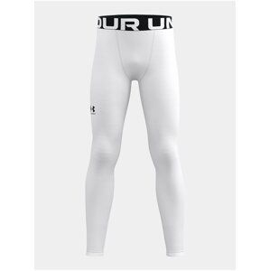 Legíny Under Armour UA CG Armour Leggings - bílá