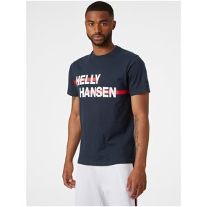 Tmavě modré pánské tričko HELLY HANSEN