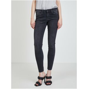 Černé dámské skinny fit džíny Pepe Jeans Lola