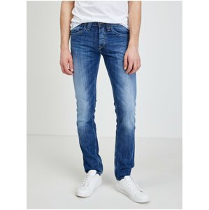 Modré pánské slim fit džíny Pepe Jeans Cash