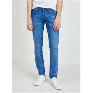 Modré pánské slim fit džíny Pepe Jeans Cash