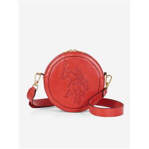 Červená dámská malá crossbody kabelka U.S. Polo Assn. Honolulu