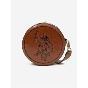 Hnědá dámská malá crossbody kabelka U.S. Polo Assn. Honolulu