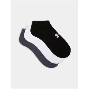 Ponožky Under Armour Core No Show 3Pk - černá