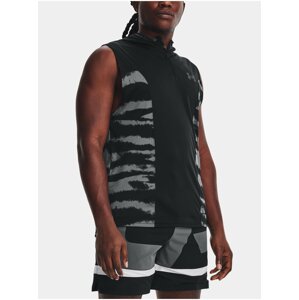 Mikina Under Armour UA BASELINE TANK HOODIE - černá