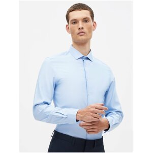 Modrá pánská formální košile Celio Rapid