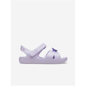 Světle fialové holčičí sandály Crocs