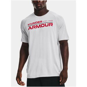 Tričko Under Armour UA TECH 2.0 WORDMARK SS-GRY