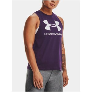 Tílko Under Armour Live Sportstyle Graphic Tank - fialová