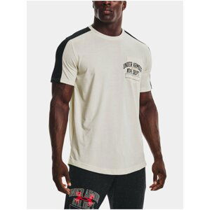 Tričko Under Armour UA Athletic Dept Pocket Tee - hnědá