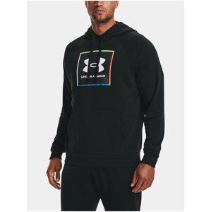 Mikina Under Armour UA Rival Flc Graphic Hoodie - černá