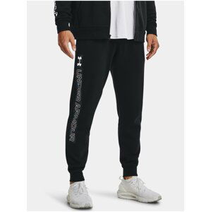 Tepláky Under Armour UA RIVAL FLC GRAPHIC JOGGER - černá