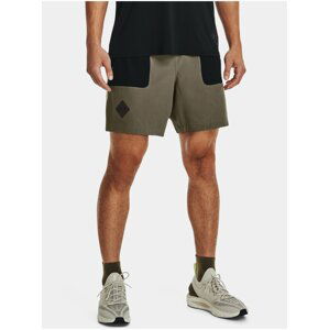 Kraťasy Under Armour UA Terrain Woven Shorts - zelená