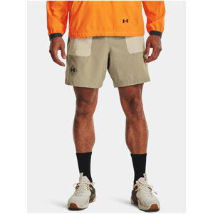 Kraťasy Under Armour UA Terrain Woven Shorts - hnědá