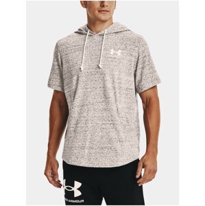 Mikina Under Armour UA Rival Terry LC SS HD - bílá