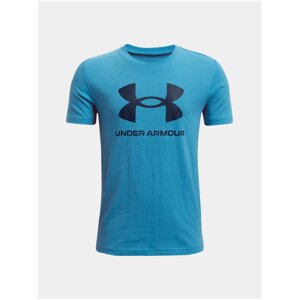 Tričko Under Armour Sportstyle Logo SS-BLU