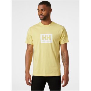 Světle žluté pánské tričko HELLY HANSEN