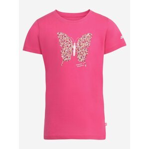 Dětské bavlněné triko ALPINE PRO BADAMO růžová