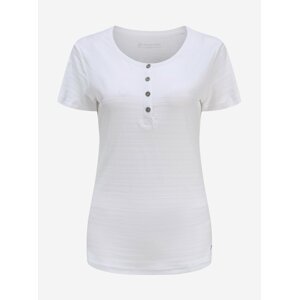 Dámské bavlněné tričko ALPINE PRO IMEWA bílá