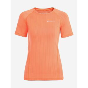 Dámské rychleschnoucí tričko ALPINE PRO CORPA oranžová