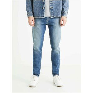 Modré pánské skinny fit džíny Celio C45