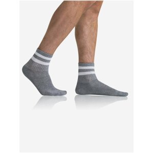 Šedé unisex ponožky Bellinda ANKLE SOCKS