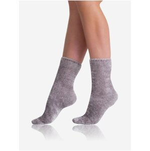 Červené dámské měkké ponožky Bellinda EXTRA SOFT SOCKS