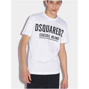 Bílé pánské tričko DSQUARED2 Ceresio 9