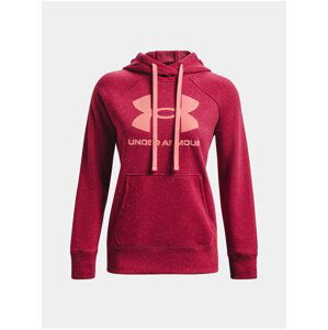 Mikina Under Armour Rival Fleece Logo Hoodie - růžová